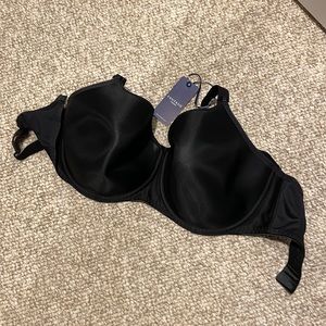 NWT Fantasie 4510 size 32H (US 32K) Smoothing Bra in Black
